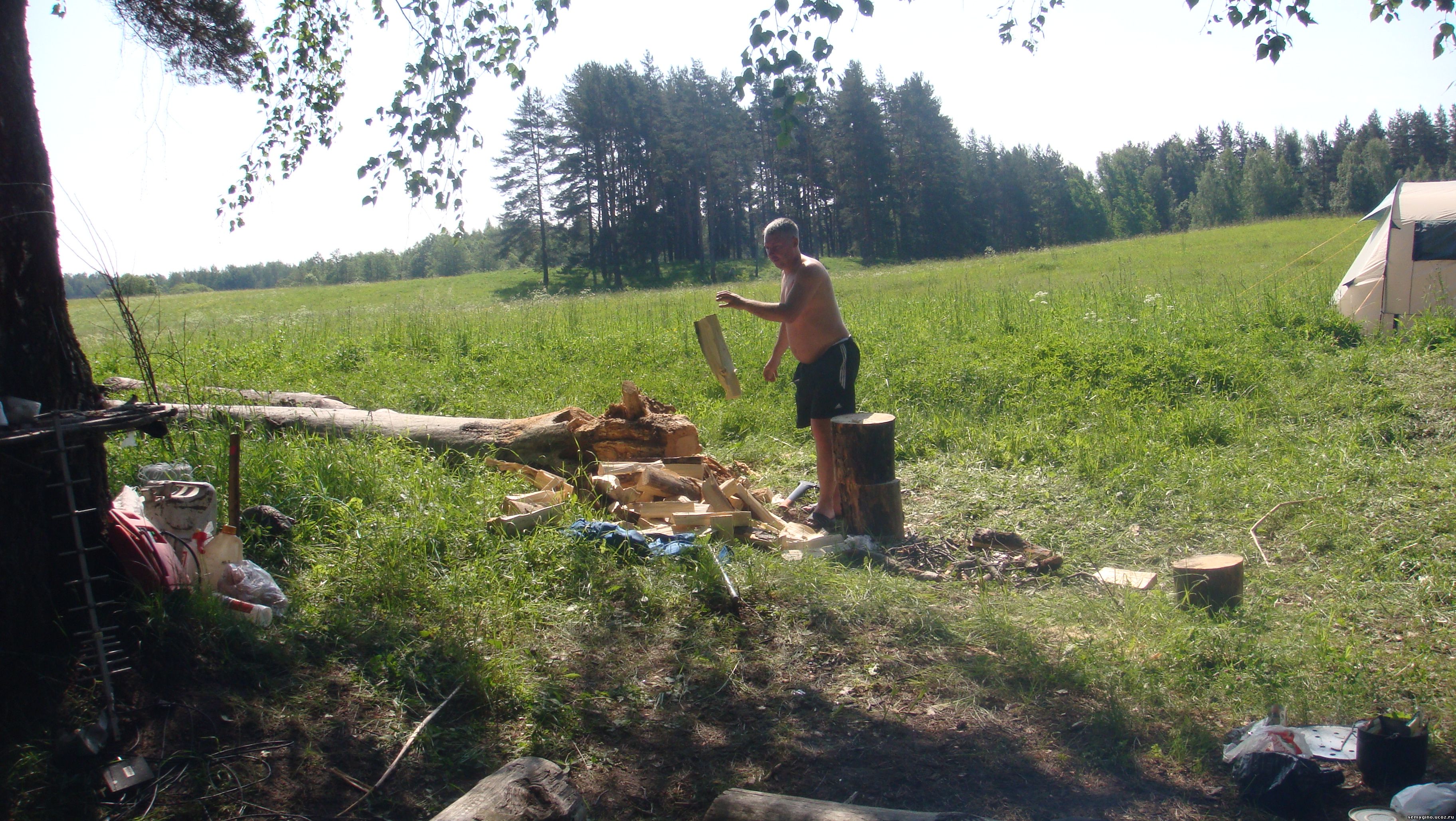 Пора колоть дрова